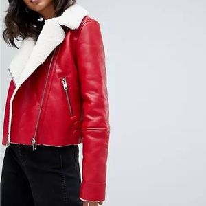 BLANK NYC red jacket